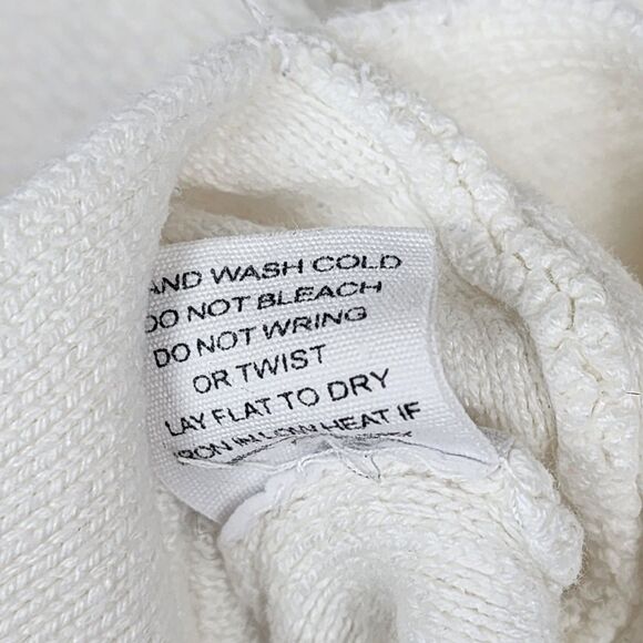 Duffy Cotton Cashmere Short Sleeve Sweater Size S - Picture 5 of 7